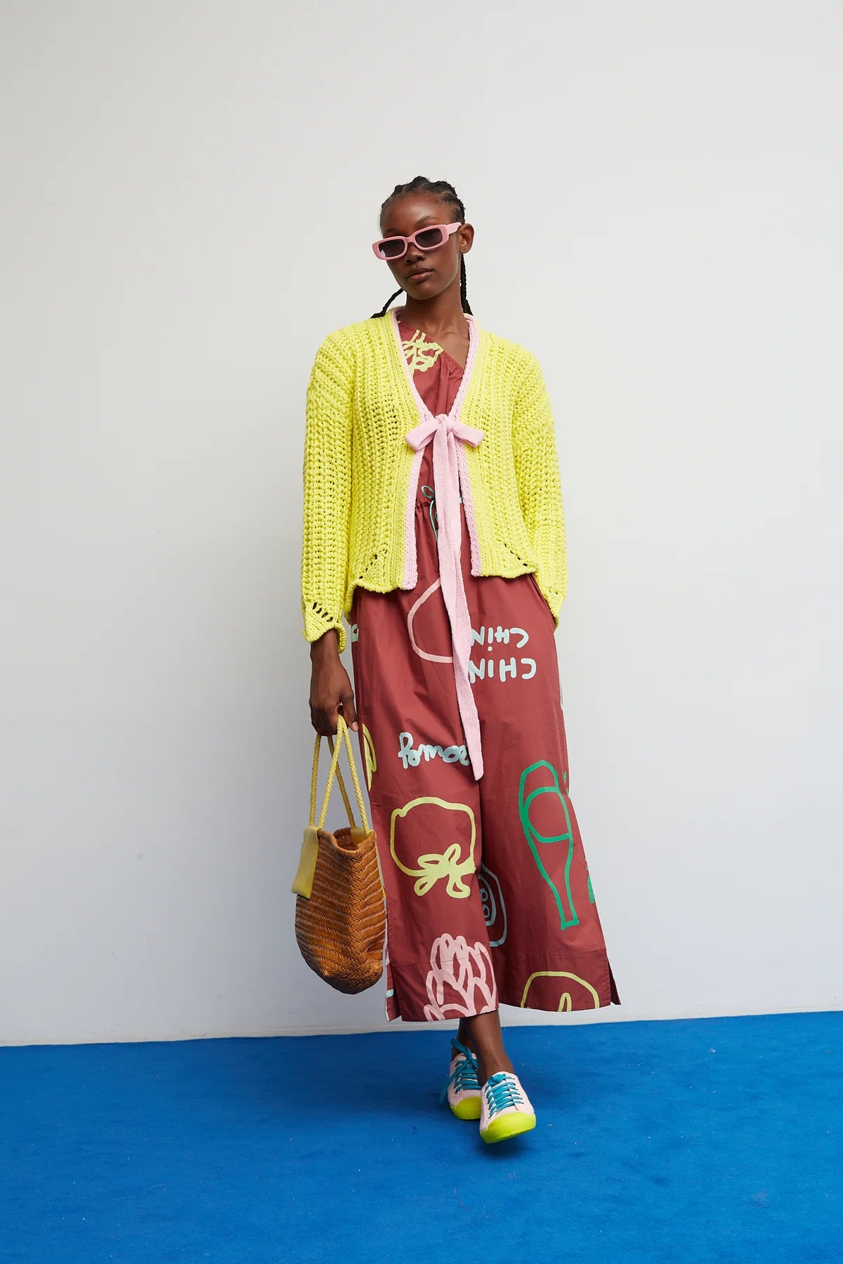 Yellow Trado Cardigan