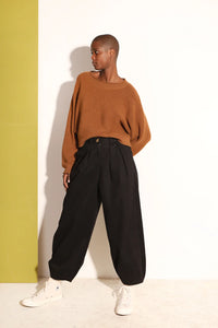 Black Jenkin Trousers