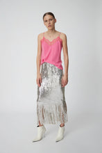 Sequin Fringe Skirt