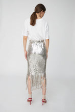 Sequin Fringe Skirt