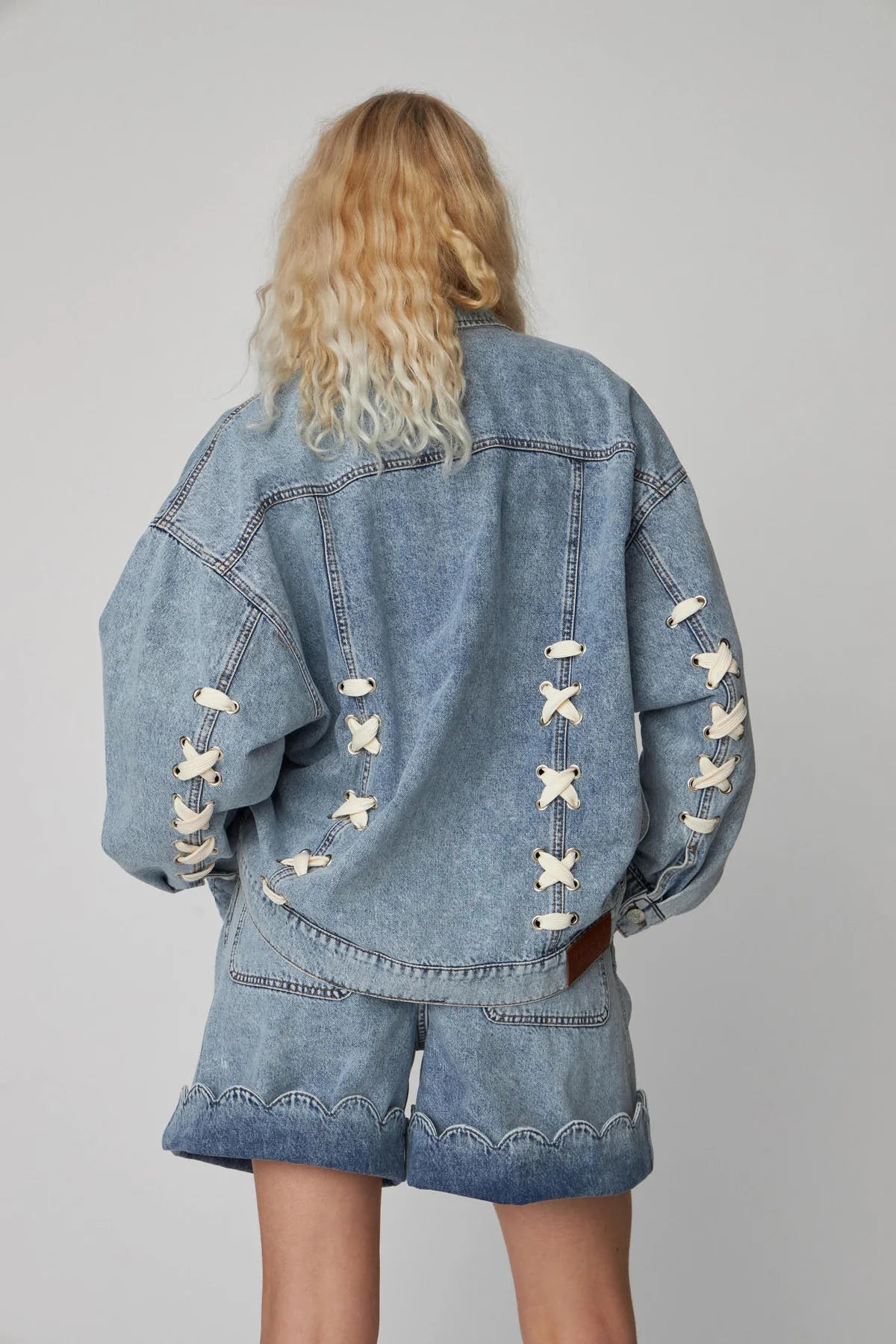 Moon Washed Denim Jacket - Last One (size Small)