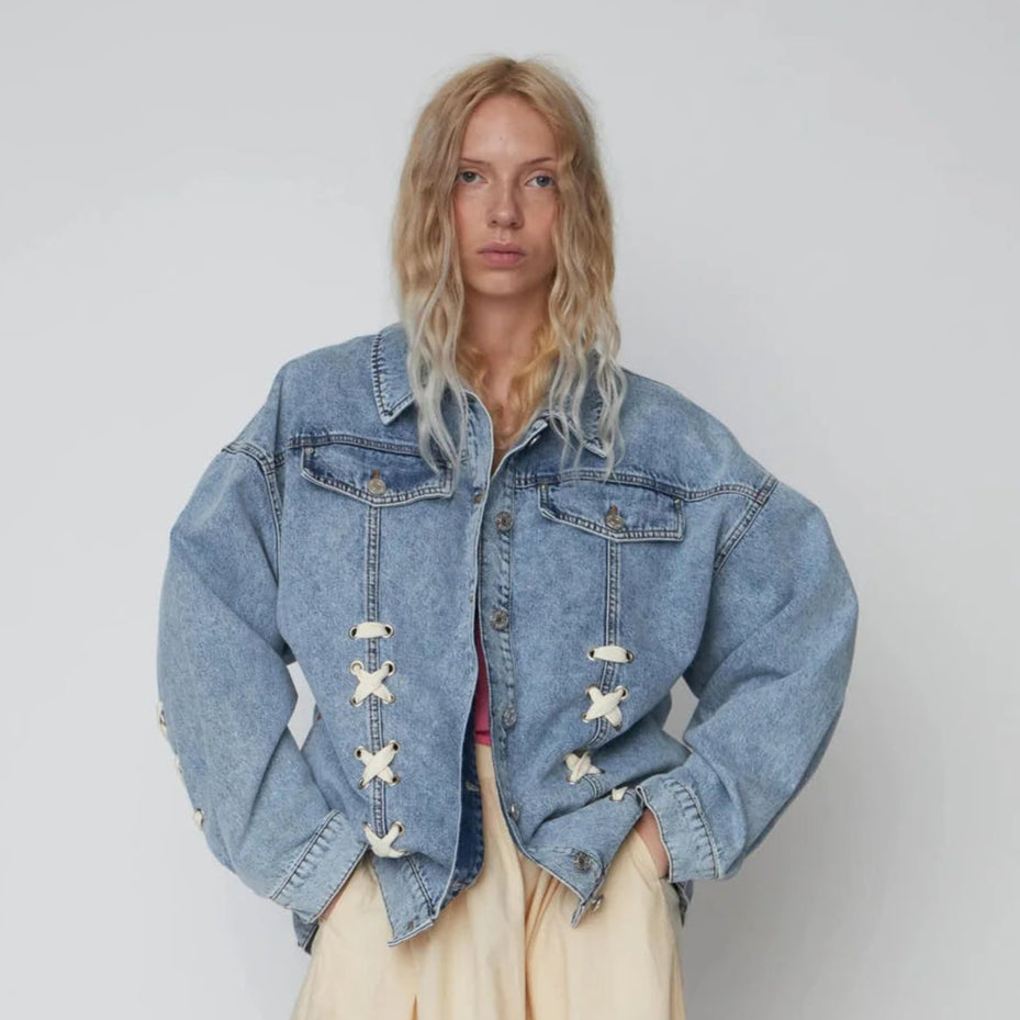 Moon Washed Denim Jacket - Last One (size Small)