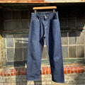 Rinse Pleat Relax Jeans