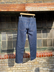 Rinse Pleat Relax Jeans