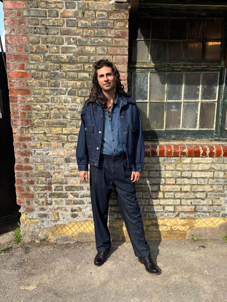 Indigo Field Trouser