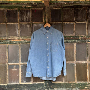 Light Wash Grandpa Shirt