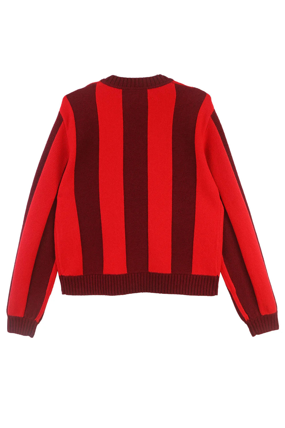 Ace Cardigan Burgundy Stripe