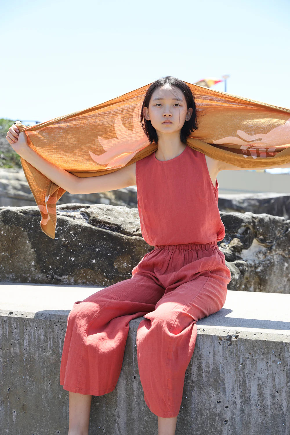 Paprika Linen Trousers