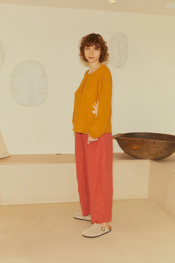 Paprika Linen Trousers