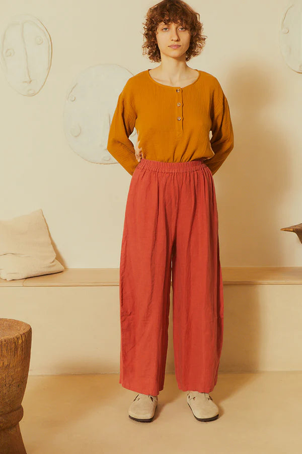 Paprika Linen Trousers