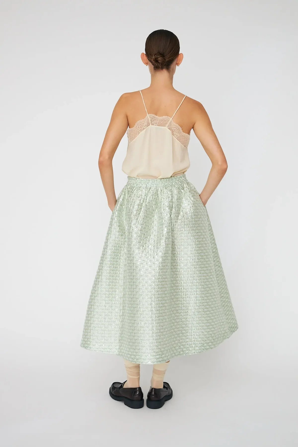 Mint Tea Bubble Skirt