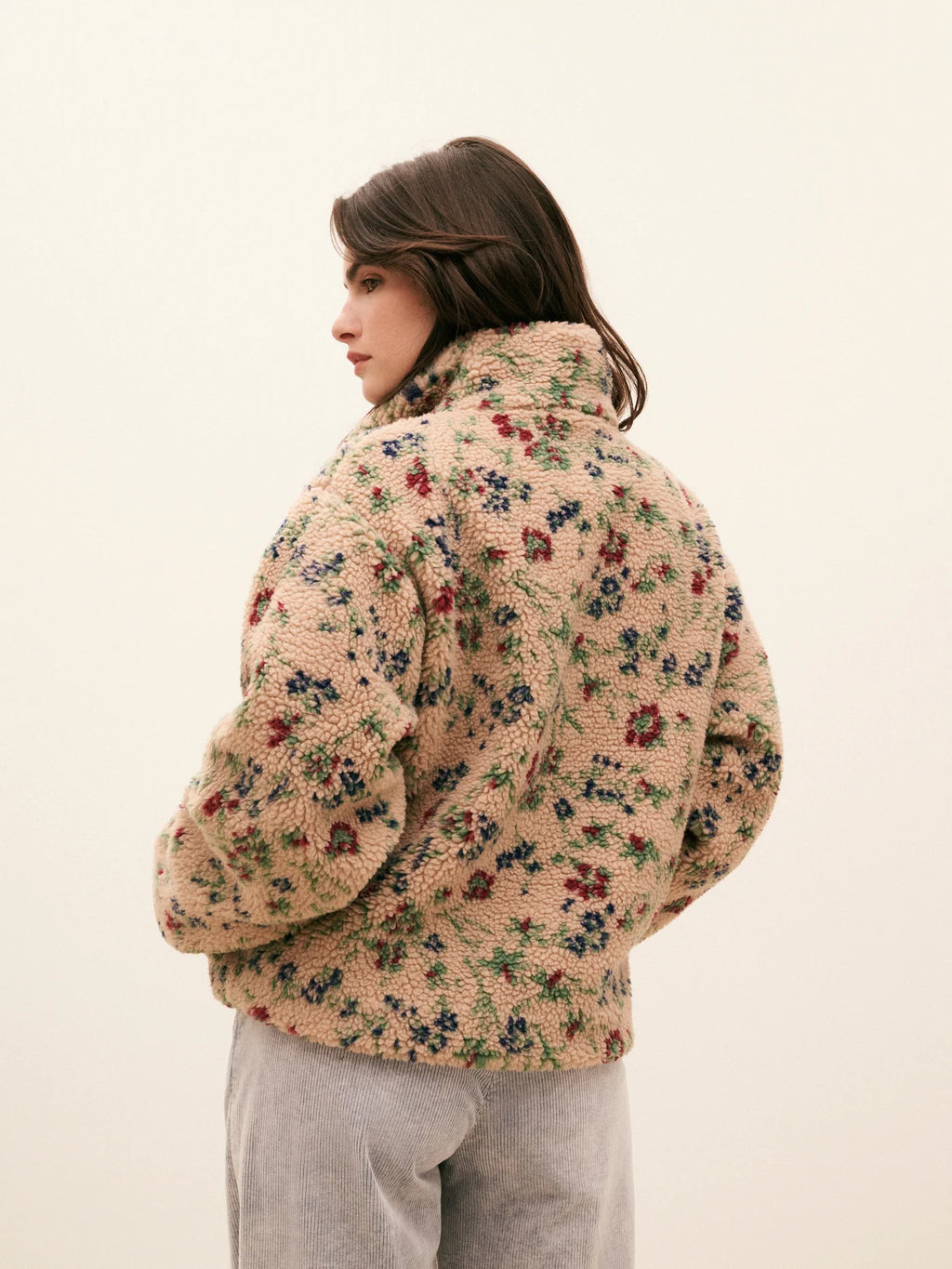 Floral Fleece - Last One (size Large)