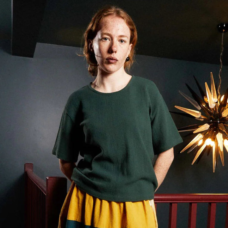 Forest Green Bryce Top - Last One (size 8)