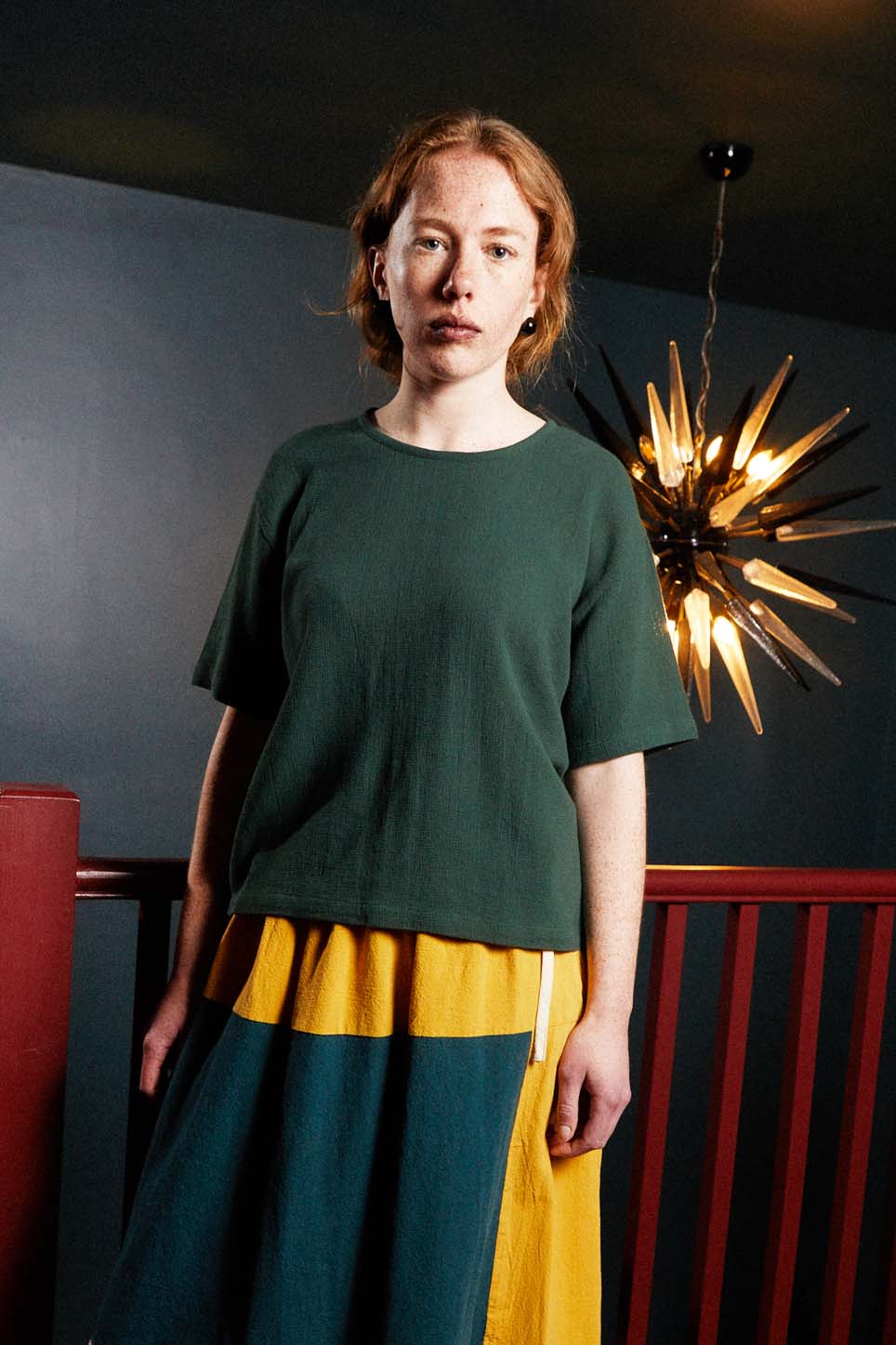 Forest Green Bryce Top - Last One (size 8)