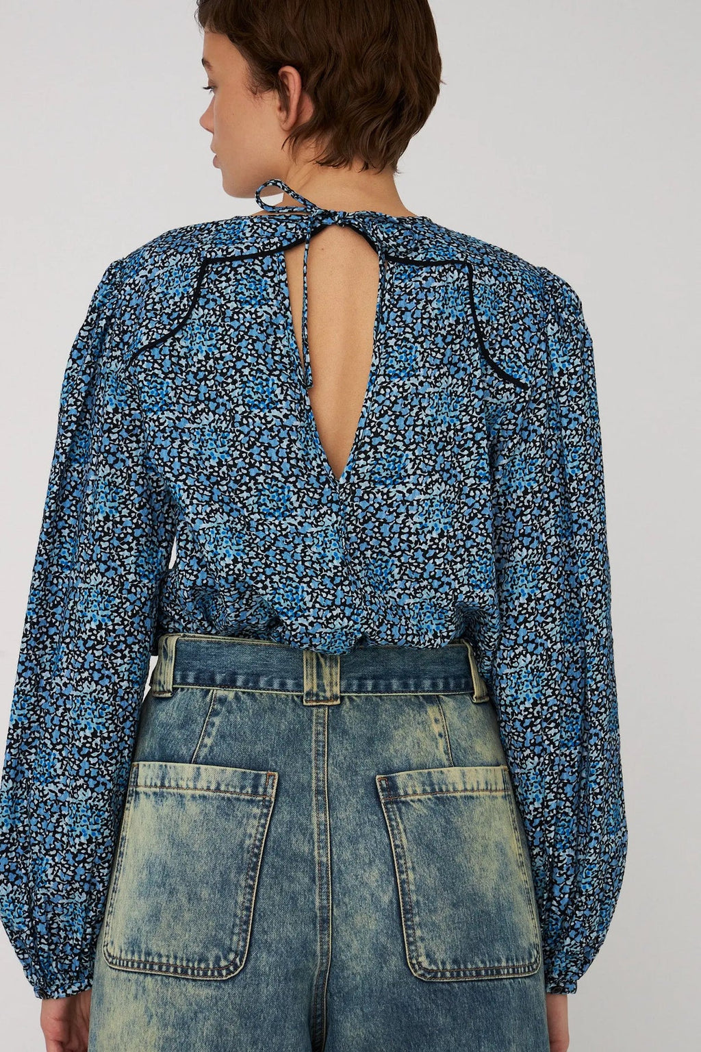 All Over Printed Blouse