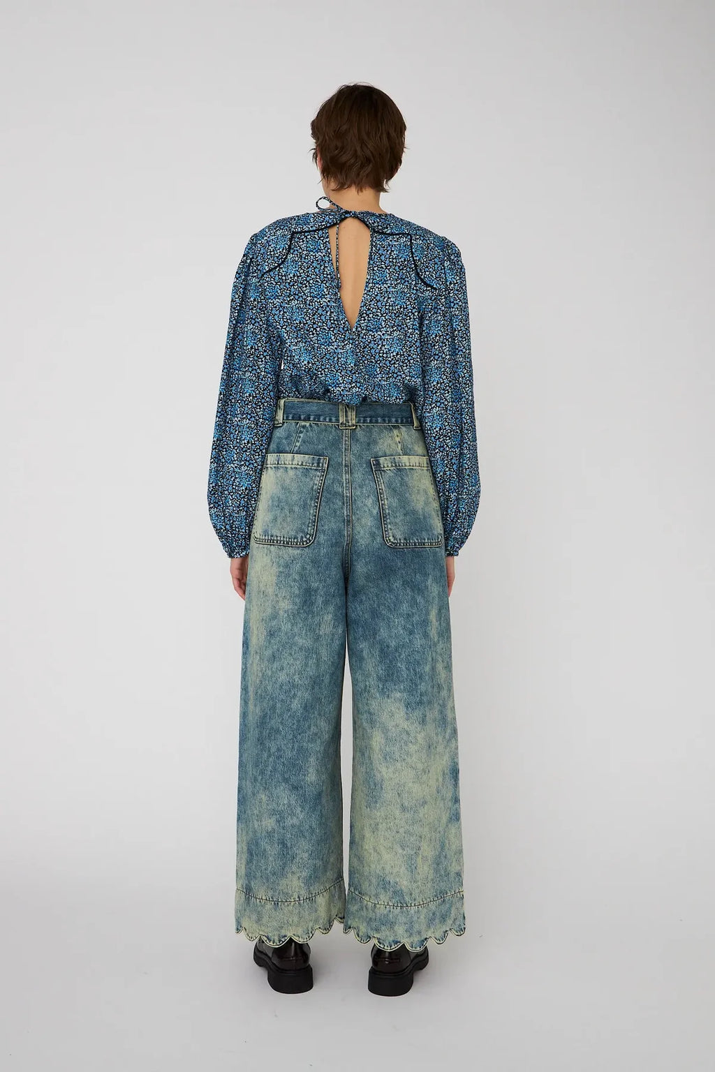 All Over Printed Blouse