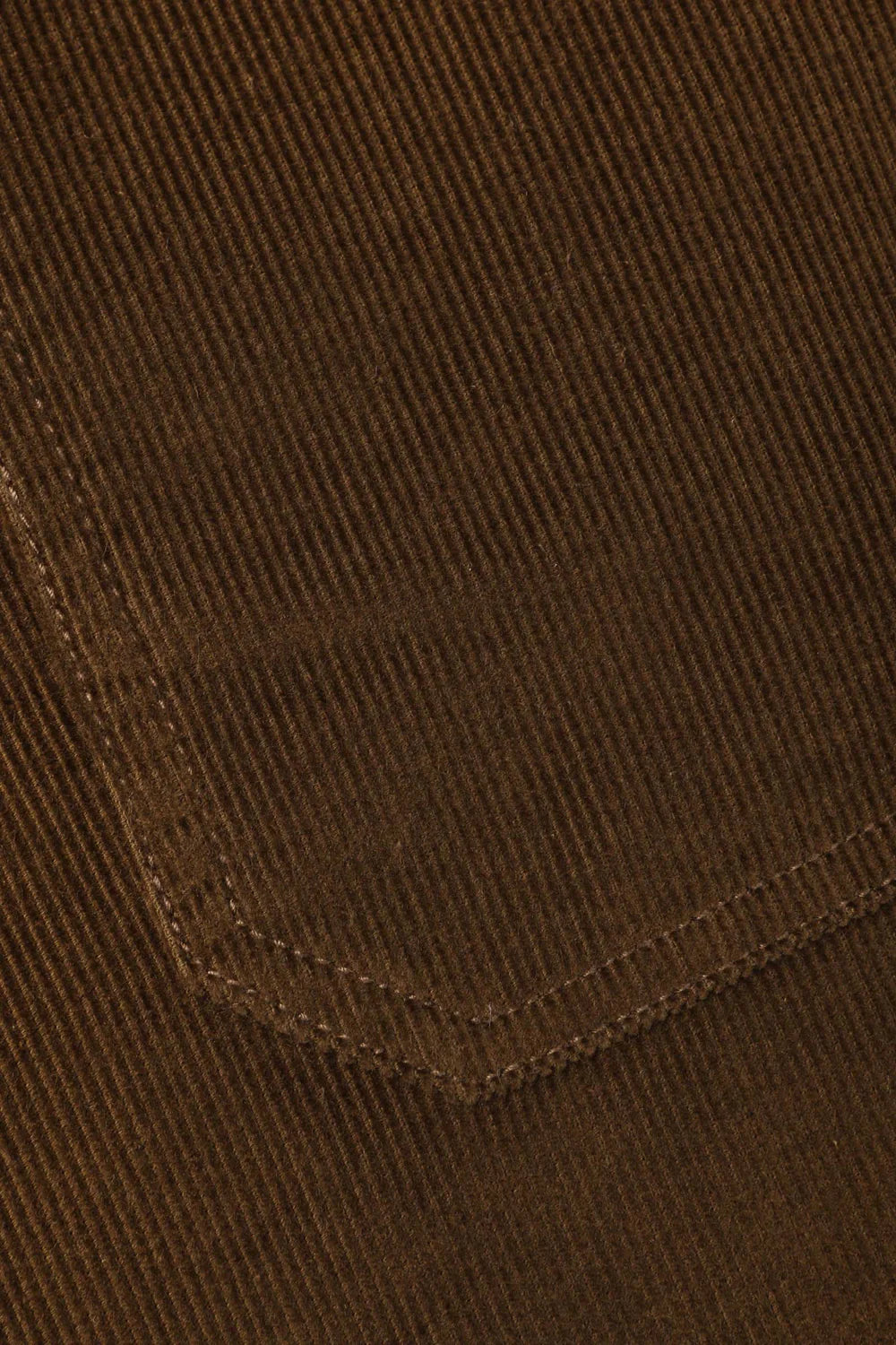 Dark Olive Beckett Crop Trouser