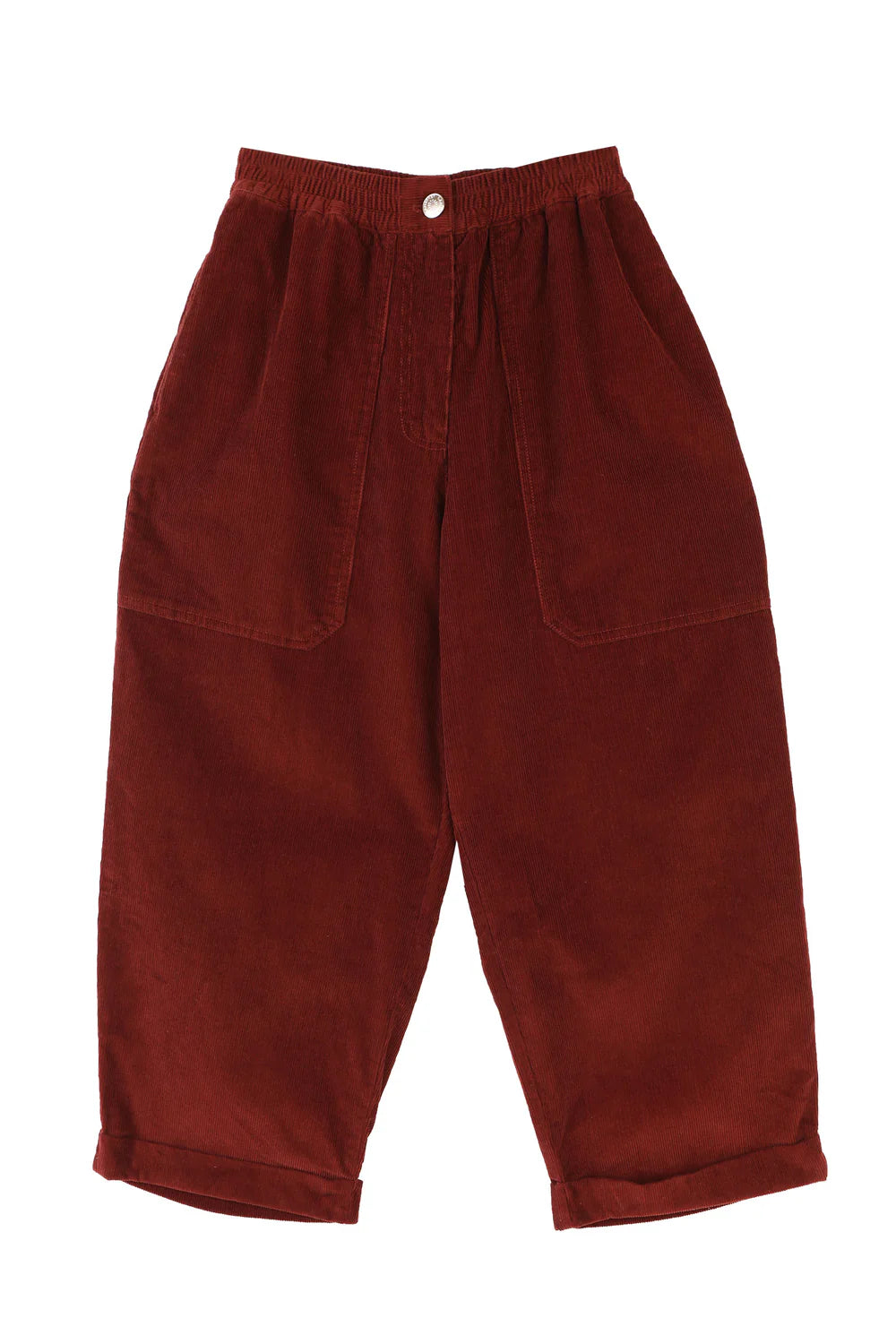 Oxblood Beckett Crop Trouser