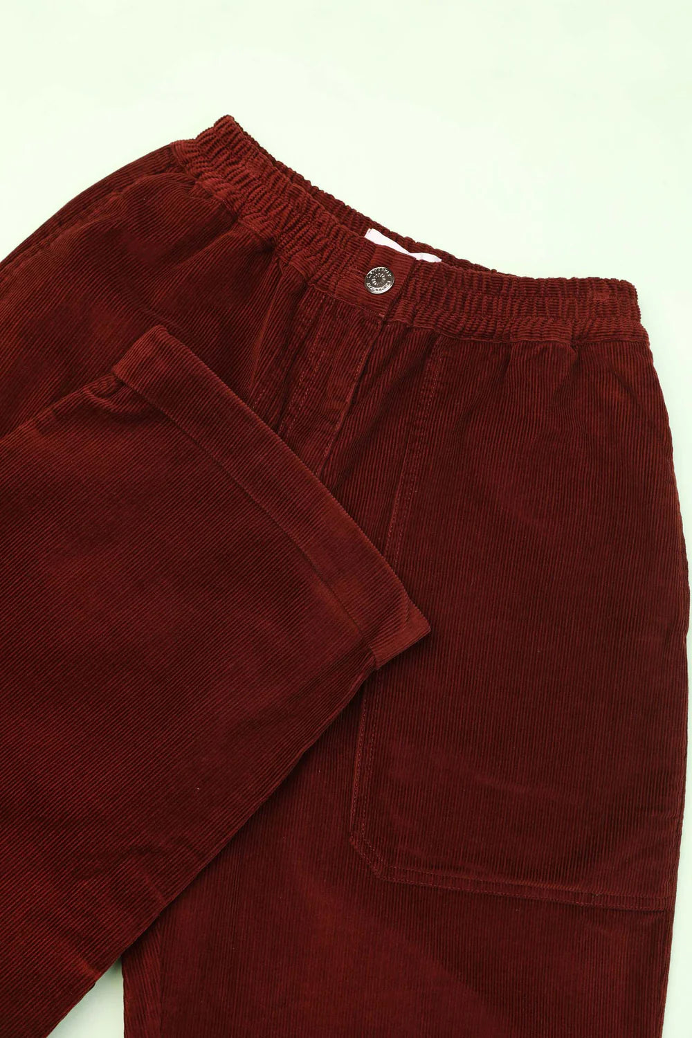 Oxblood Beckett Crop Trouser