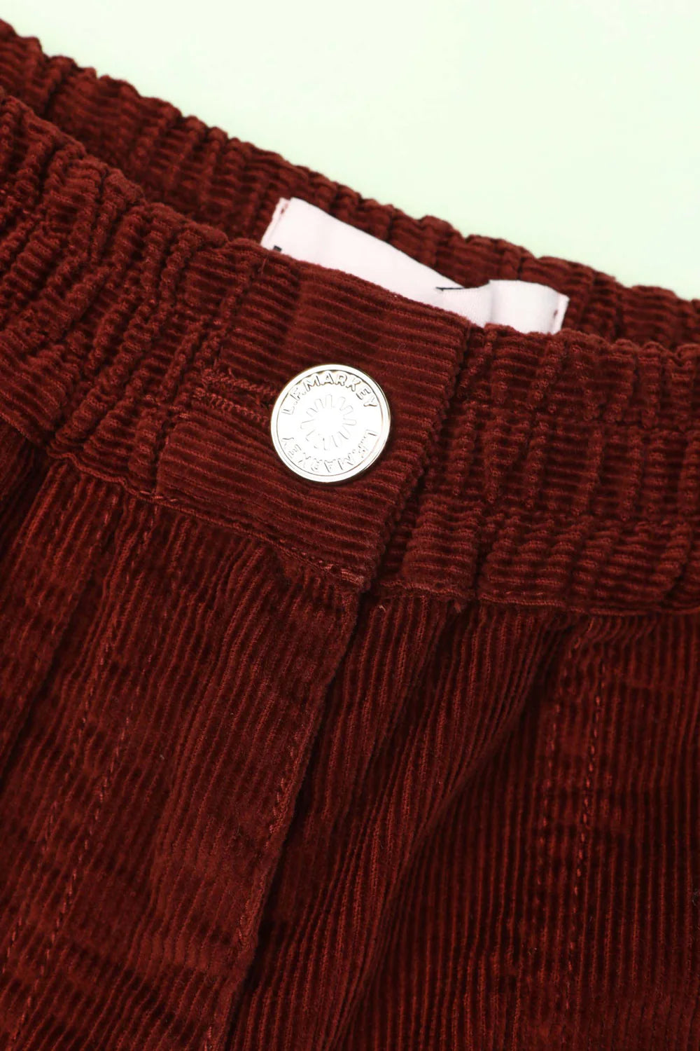 Oxblood Beckett Crop Trouser