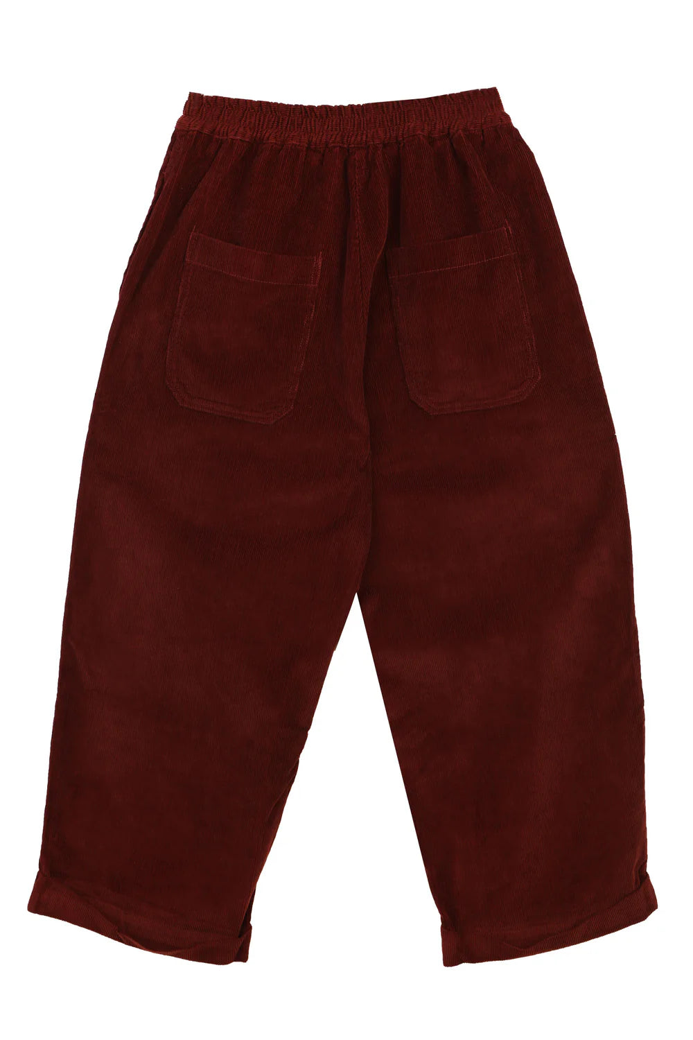 Oxblood Beckett Crop Trouser