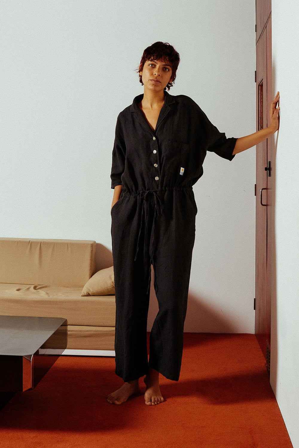 Black Maxim Jumpsuit