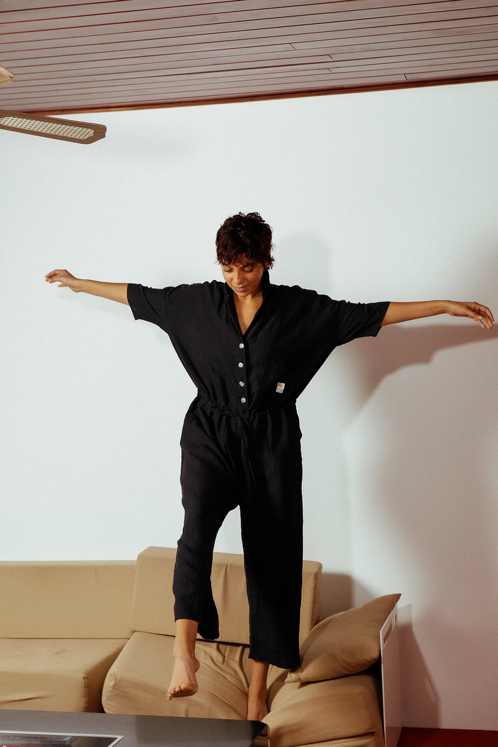 Black Maxim Jumpsuit
