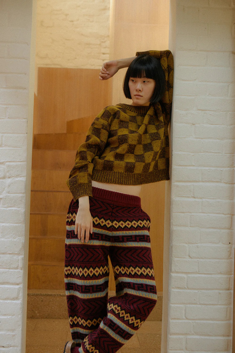 Chessboard Bjorn Knit