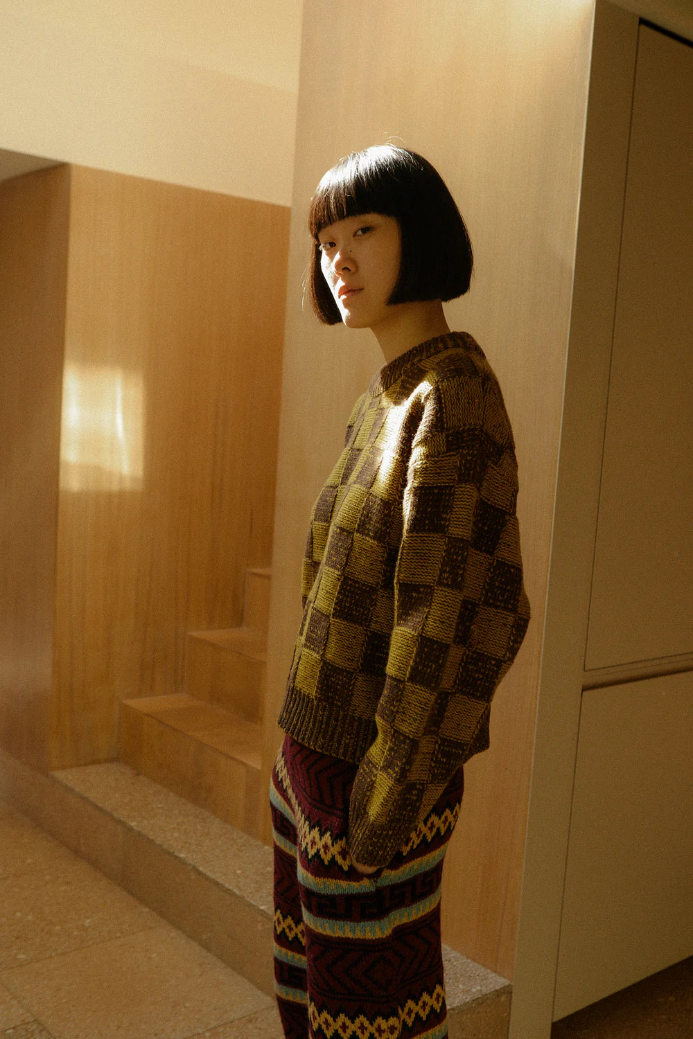 Chessboard Bjorn Knit