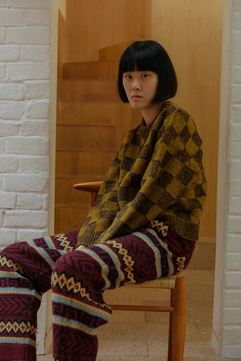 Chessboard Bjorn Knit