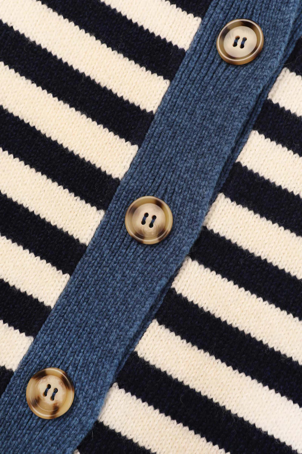 Eval Cardigan Cornwall Stripe