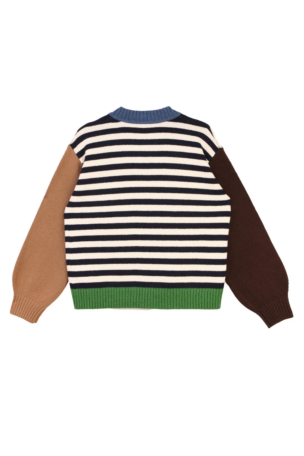 Eval Cardigan Cornwall Stripe