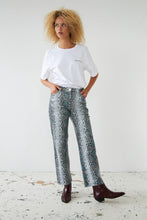 Leather Snake Pants- Last One (size 38)