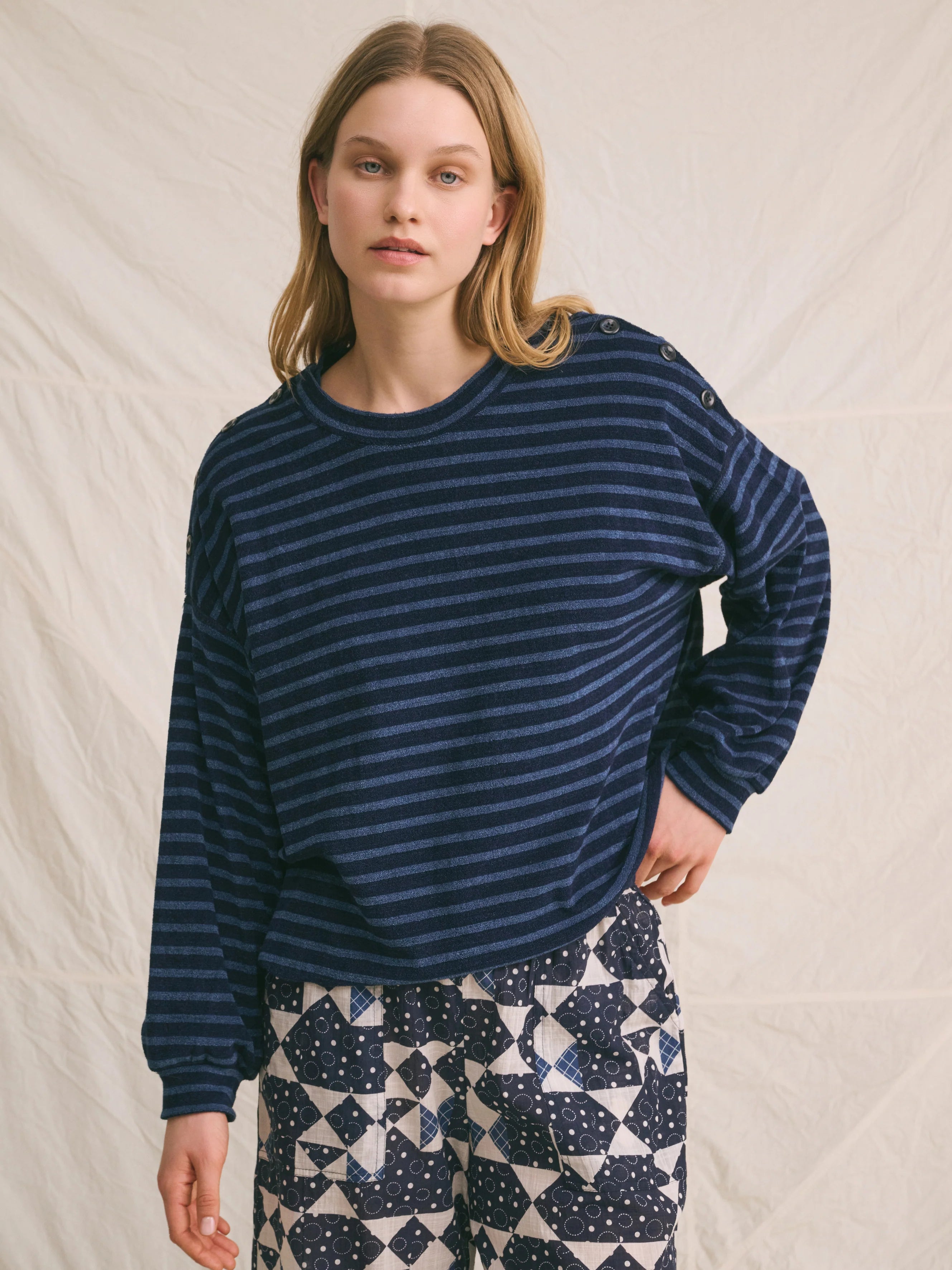 Victorine Stripe Sweat - Last One (size XSmall)
