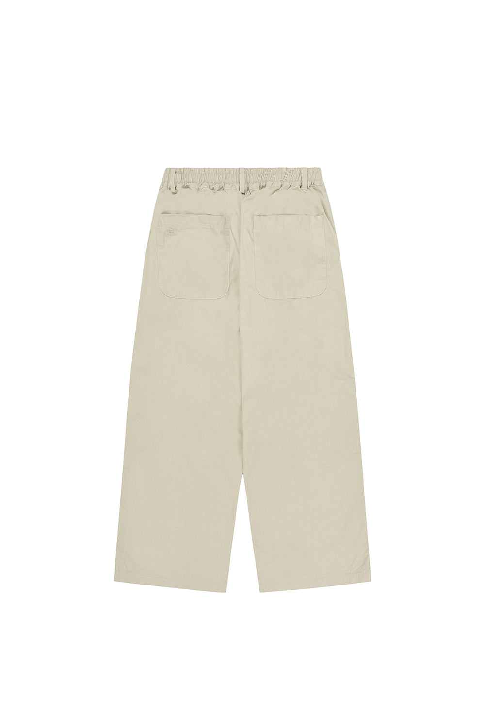 Cream Two Tuck Wide CN Pants
