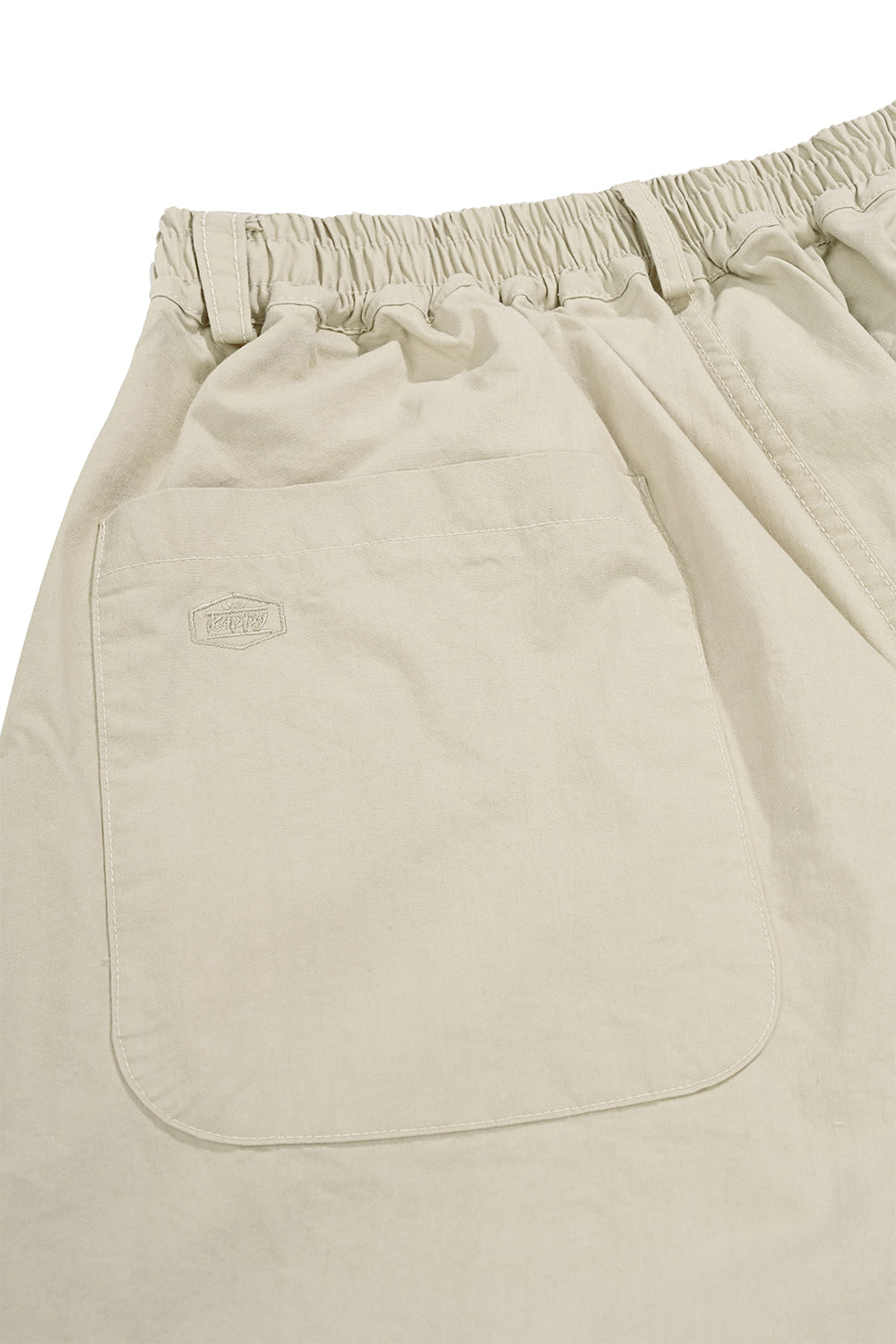 Cream Two Tuck Wide CN Pants