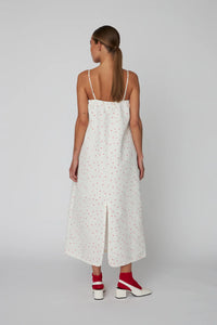 Heart Print Bow Dress