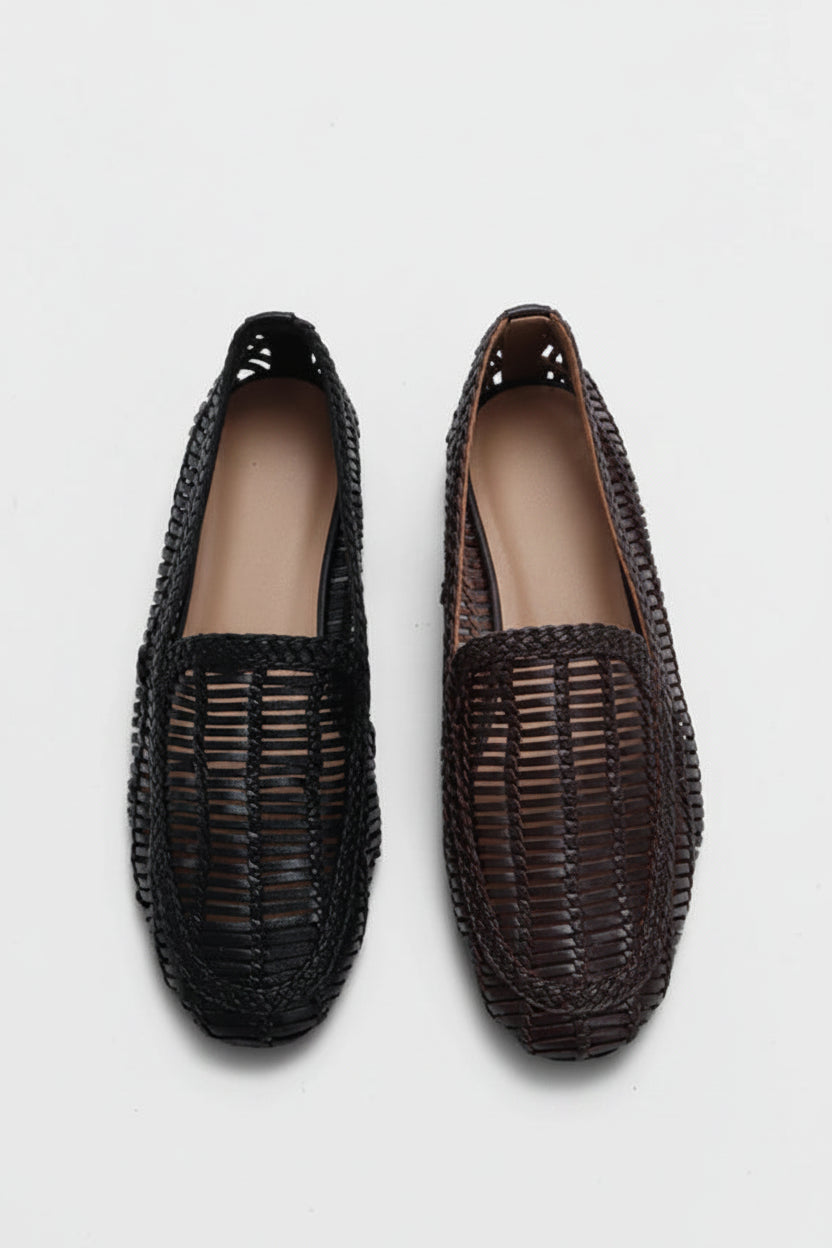 Brown Davis Loafers