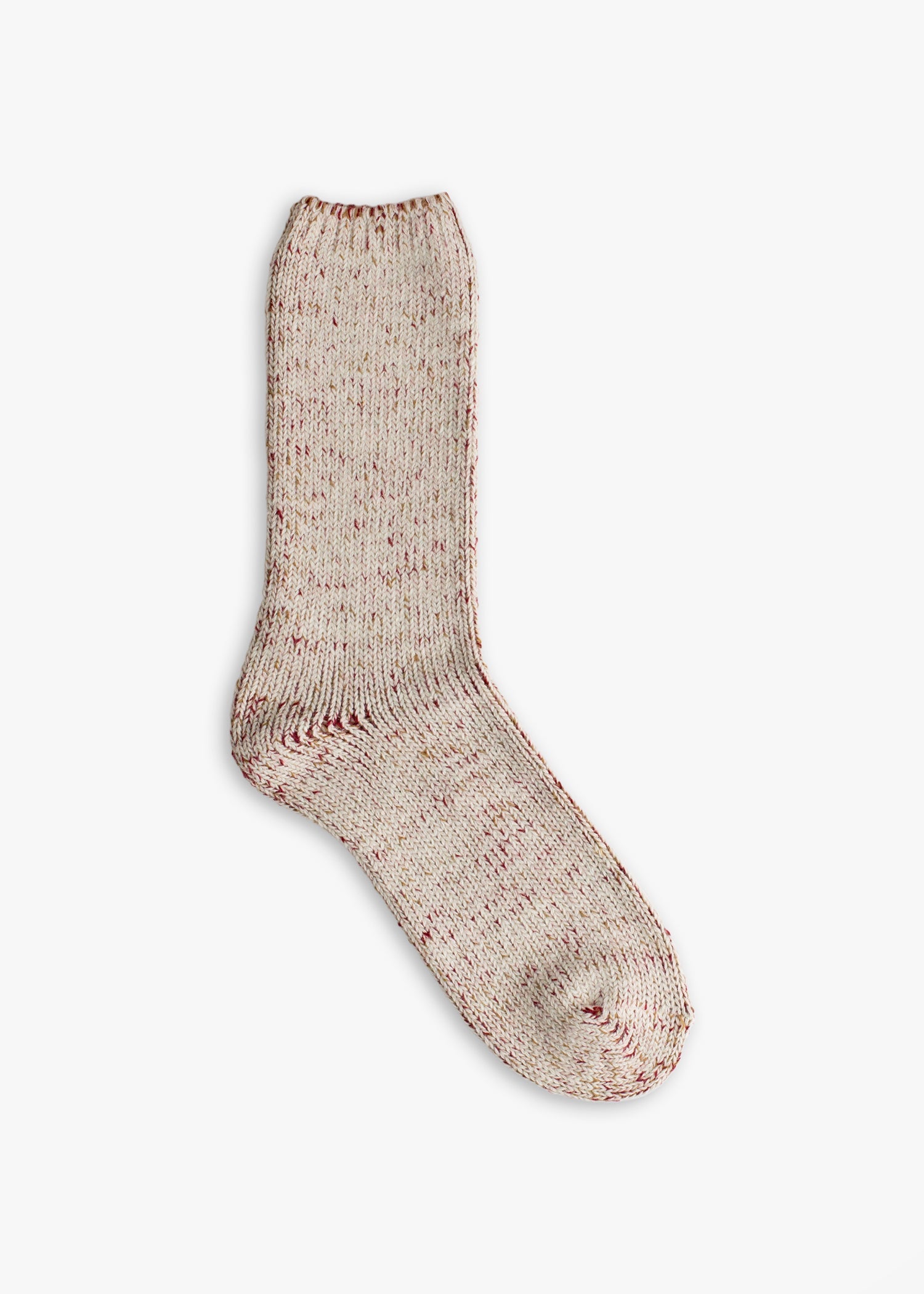 WOOL COLLECTION Recycled Raw White Socks (39-45)