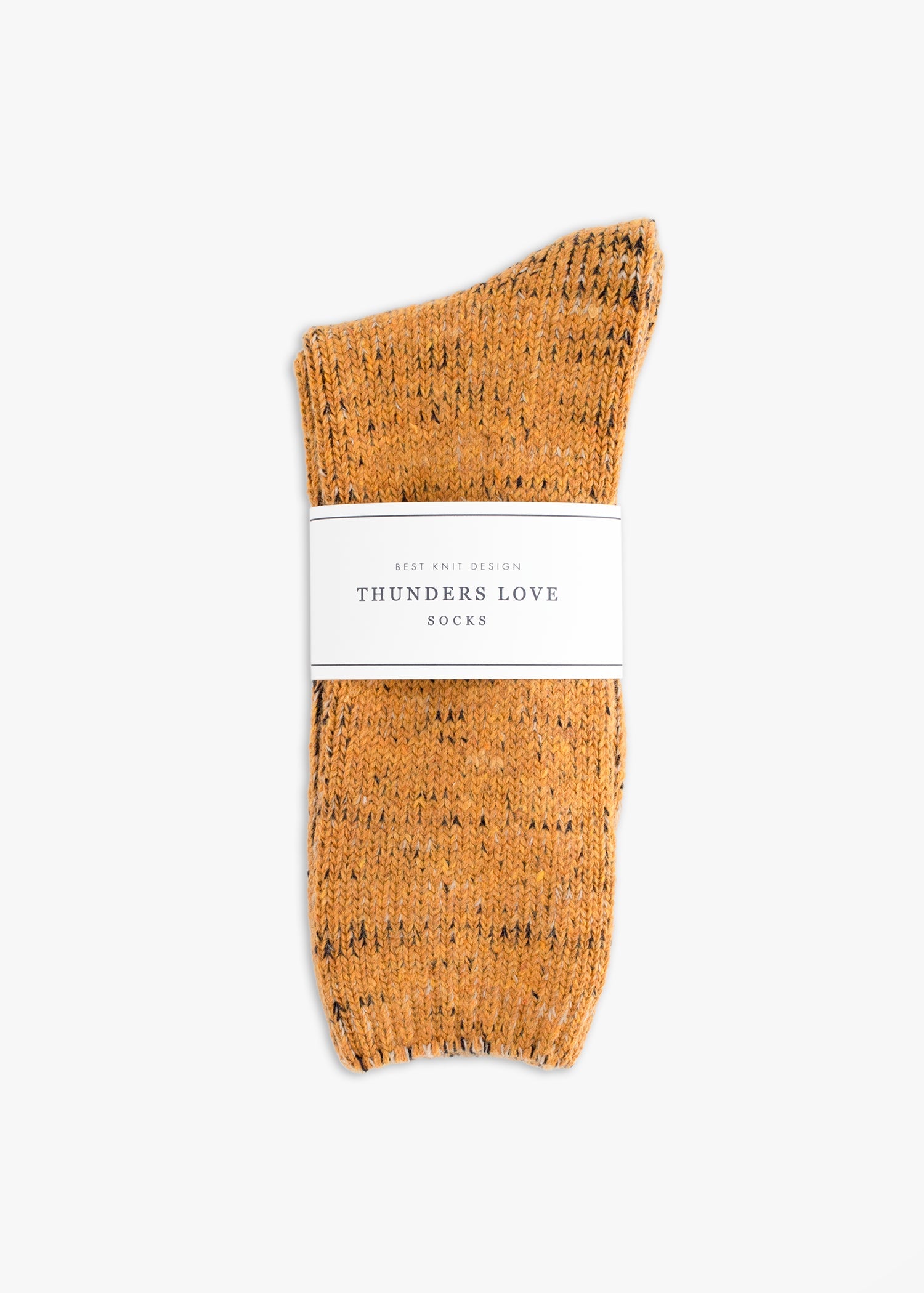 WOOL COLLECTION Recycled Mustard Socks (39-45)