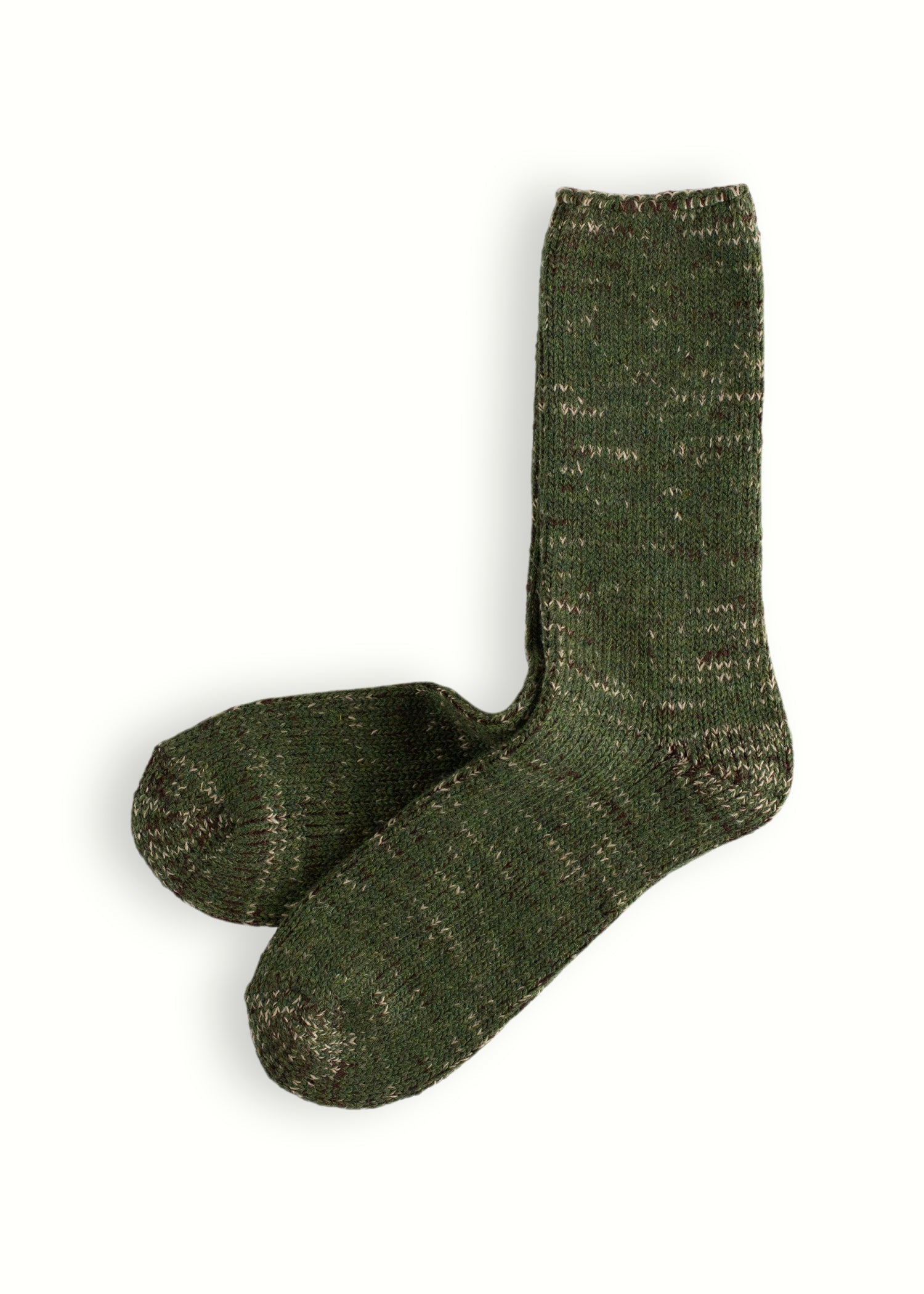 WOOL COLLECTION Recycled Green Socks (39-45)