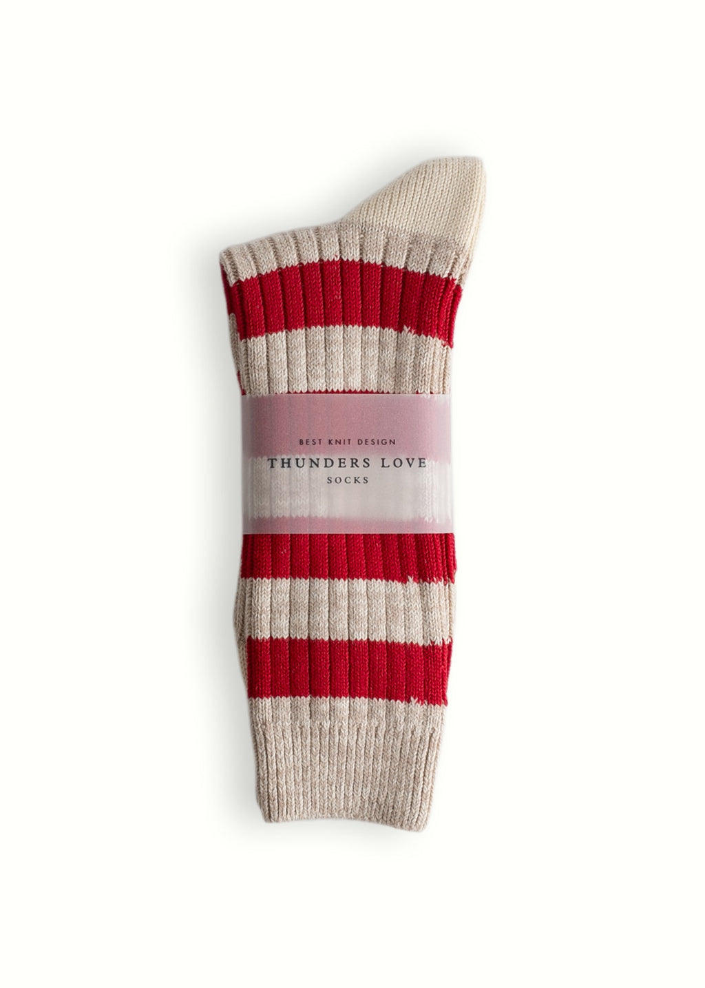 NAUTICAL TURN Sailor Red Socks (39-45)