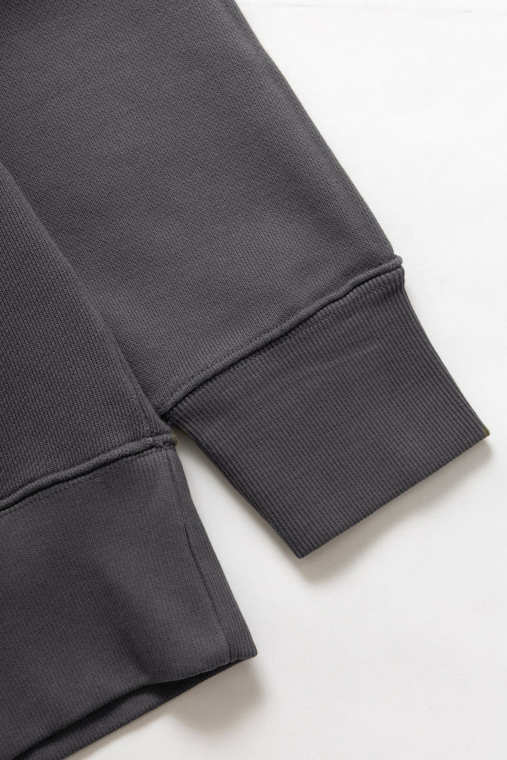Washed Black Crew Sweater