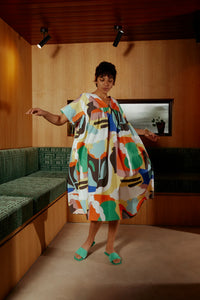 Abstract Print Matteo Dress