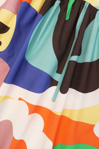 Abstract Print Matteo Dress