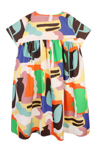 Abstract Print Matteo Dress