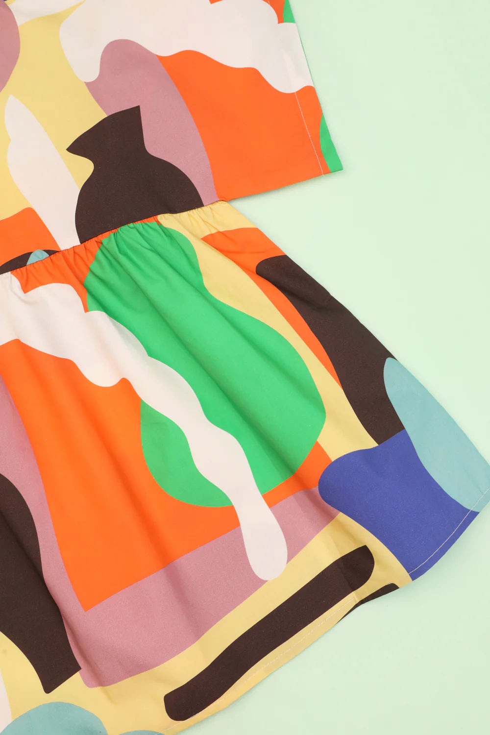 Abstract Print Matteo Top - size S/M