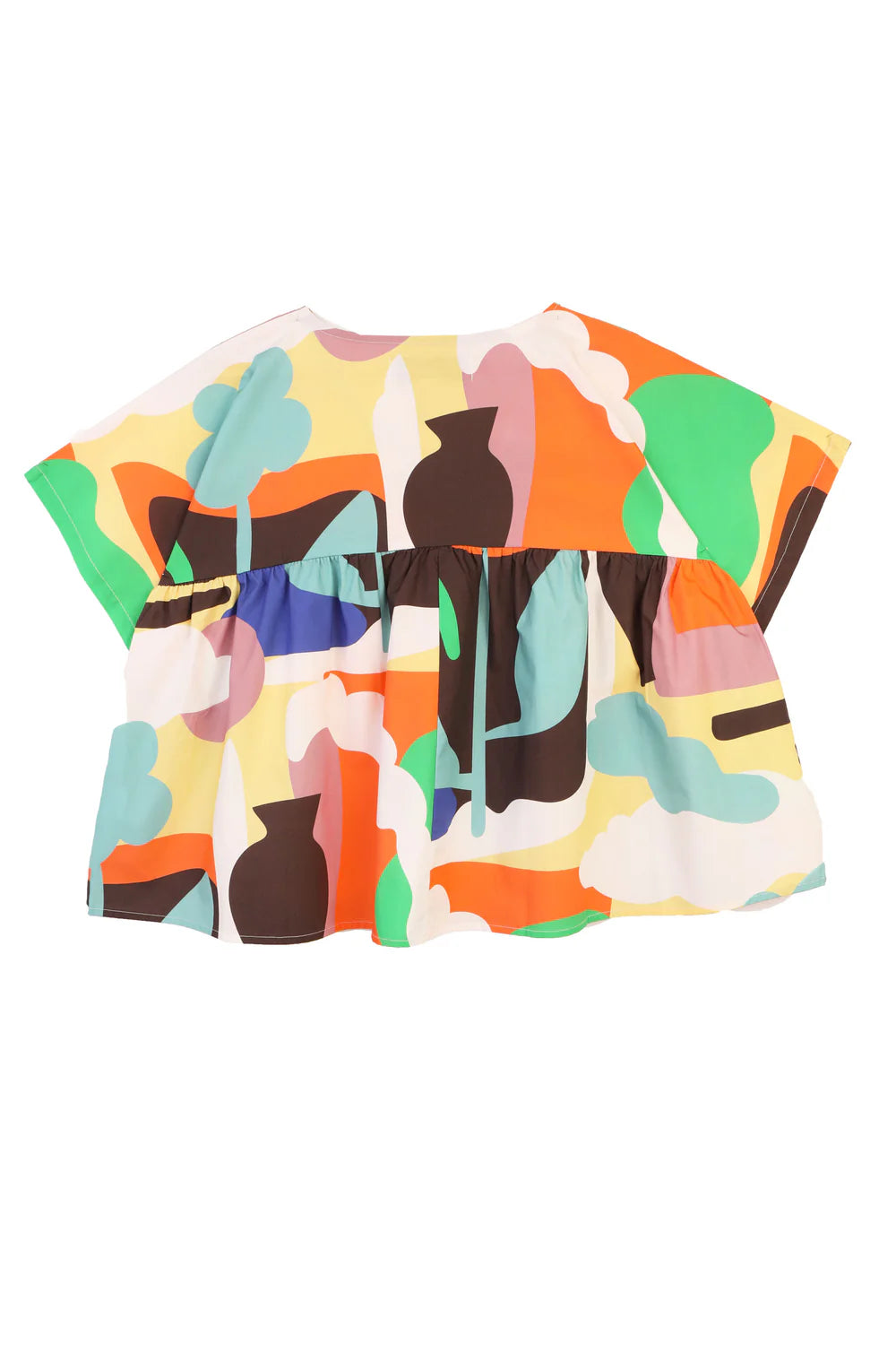 Abstract Print Matteo Top - size S/M
