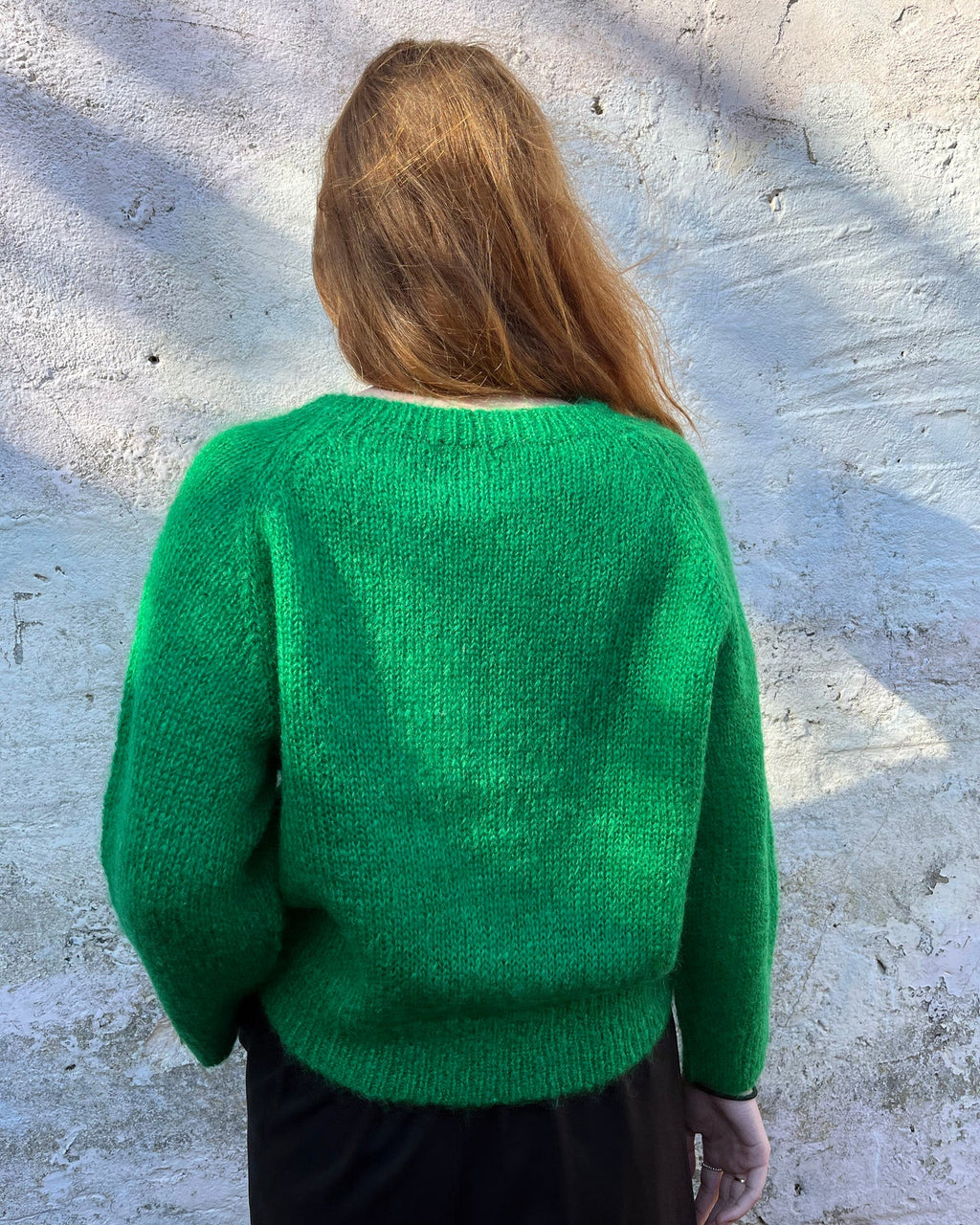 Green Mohair Jumper