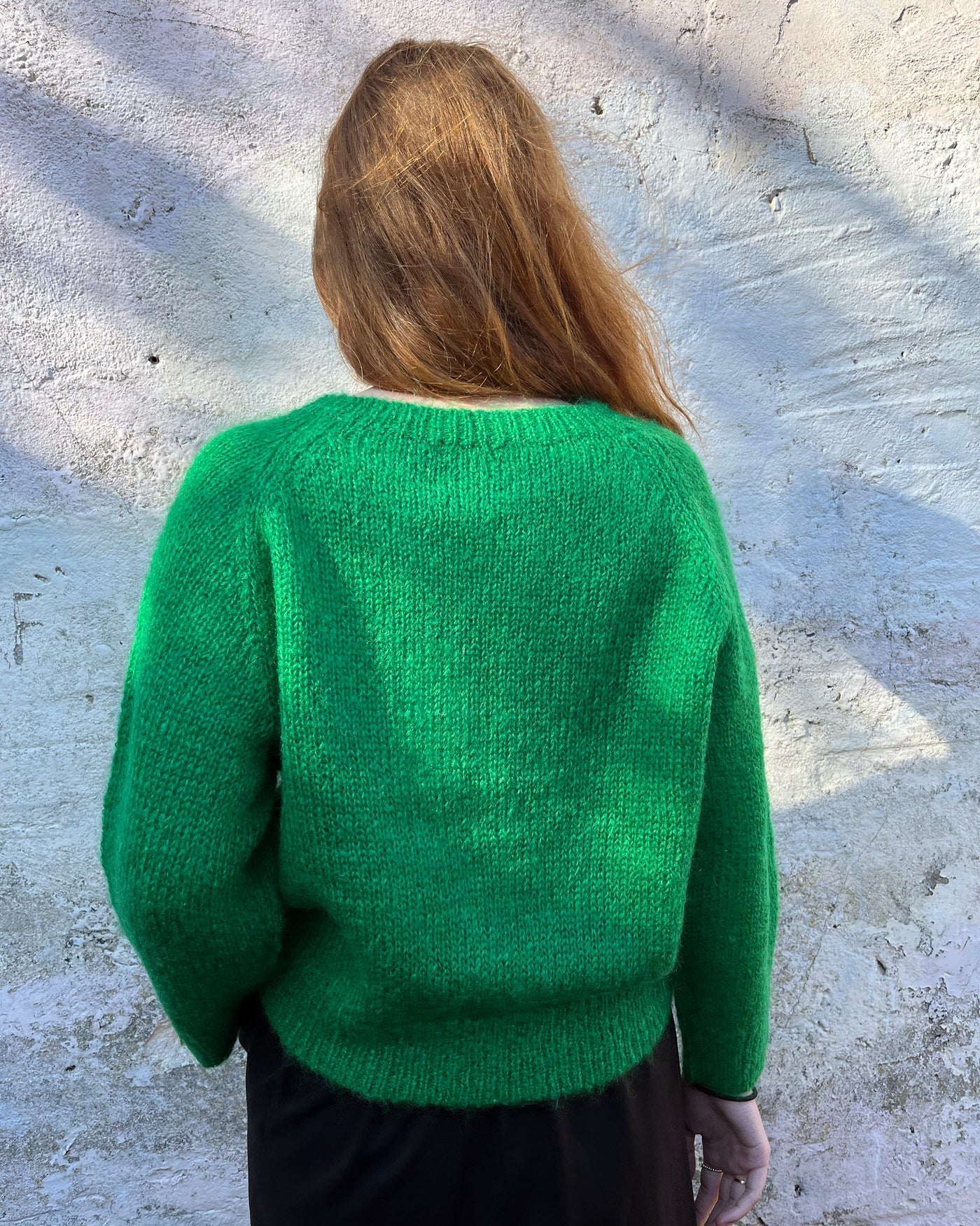 Green Mohair Jumper